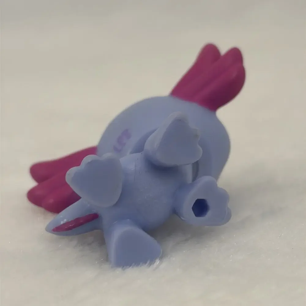 Littlest Pet Shop Clear Portable Globe, Axolotl #80, Gecko #11, Jan Bunnyton LPS